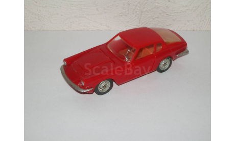 Maserati Mistral 3700 Coupe модель автомобиля 1/43 Прогресс машинка ремейк СССР пластик мазерати, масштабная модель, з-д ’Прогресс’, 1:43