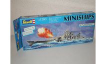 Revell линейный корабль Gneisenau 1/1200 сборная модель 06810 World of Warships линкор крейсер, сборные модели кораблей, флота, Revell (модели), scale0