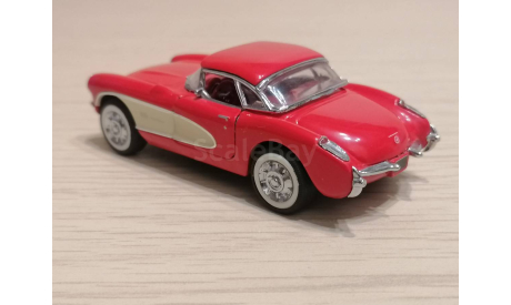 1:43 Franklin Mint 1957 Chevrolet Corvette, масштабная модель, scale43