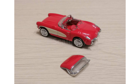 1:43 Franklin Mint 1957 Chevrolet Corvette, масштабная модель, scale43