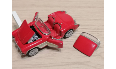 1:43 Franklin Mint 1957 Chevrolet Corvette, масштабная модель, scale43