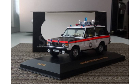 1:43 Range Rover Manchester Police IXO Classic CLC042, масштабная модель, scale43