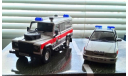 1:43 Land Rover Defender 110 + Ford Sierra (Corgi) TP1002 Tayside Police set, масштабная модель, Land Rover Ford, 1/43