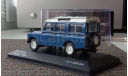 1:43 ​Land Rover Series II SW 1958 blue (White Box) WB135, масштабная модель, WhiteBox, scale43