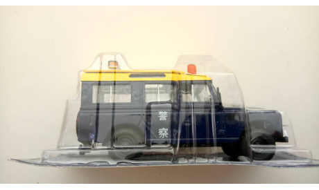 1:43 Land Rover 109 LWB Hong Kong Police (Полицейские Машины Мира) De Agostini, масштабная модель, 1/43