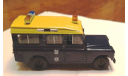 1:43 Land Rover 109 LWB Hong Kong Police (Полицейские Машины Мира) De Agostini, масштабная модель, 1/43