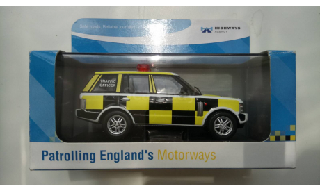 1:43 Range Rover L322 Highways Agency Traffic Officer (Corgi-Vanguards), масштабная модель, Corgi Vanguards, scale43