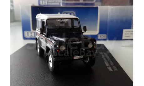 1:43 ​Land Rover Defender 90SW Italian Carabinieri ref 1243 (б/у), масштабная модель, Universal Hobbies, scale43