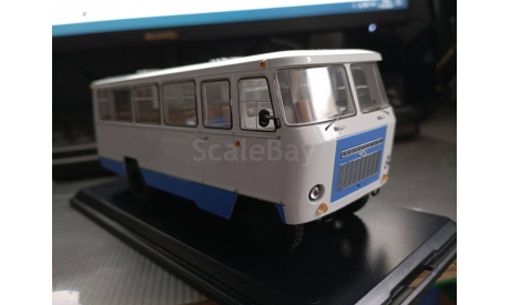 автобус Кубань Г1А1 02 бело синий Kuban G1A1-02, масштабная модель, Start Scale Models (SSM), scale43