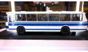 Лаз 699 Р (LAZ699R) белый с синими полосами, масштабная модель, Classicbus, scale43