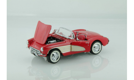 1957 Chevrolet Corvette (съемная крыша), масштабная модель, Franklin Mint, scale43