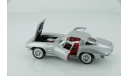 1963 Chevrolet Corvette Sting Ray Sport Coupe, масштабная модель, Franklin Mint, scale43