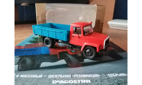 Газ 3309, масштабная модель, DeAgostini, 1:43, 1/43