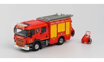 SCANIA P280 CABINE CP 31 HIGH FPT HEINIS SDIS 57 FIRE TRUCK 2019 Eligor, масштабная модель, scale43