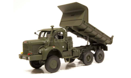 BERLIET GBC 8 6X6 Benne Militaire (самосвал) 1958 Norev, масштабная модель, scale43