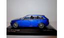 Audi RS4 (B8) FL Avant, масштабная модель, Minichamps, scale43