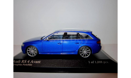 Audi RS4 (B8) FL Avant, масштабная модель, Minichamps, scale43