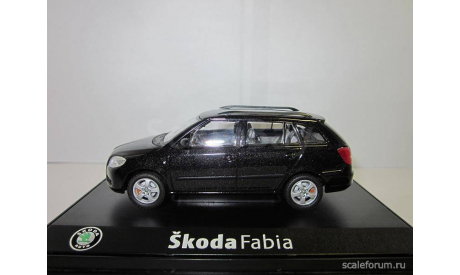 Skoda Fabia II Combi Wagon Abrex, масштабная модель, Škoda, scale43