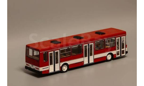 ЛИАЗ 5256.00 бело-красный 1:43 Classicbus, масштабная модель, scale43