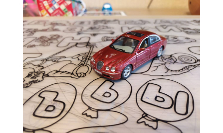 Jaguar S Type Cararama, масштабная модель, Bauer/Cararama/Hongwell, scale43