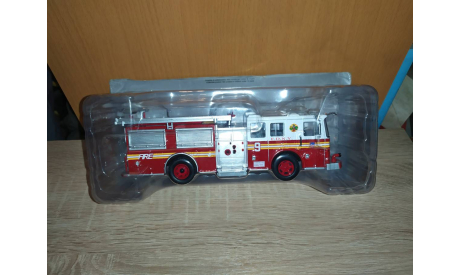 Seagrave Marauder II F.D.N.Y. Fire Department 2007 Hachette, масштабная модель, scale43