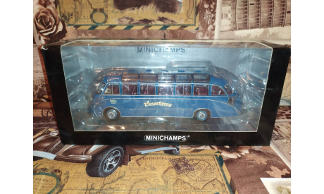 Setra S8 1951 Wahrenburg автобус Minichamps 1:43, масштабная модель, scale43