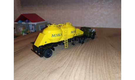 ЗИЛ 130В1 К4-АМГ Муковоз АИСТ, масштабная модель, Автоистория (АИСТ), scale43