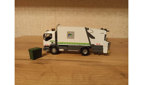 Renault Premium 2006 Мусоровоз Norev, масштабная модель, scale43