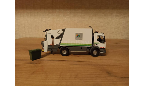 Renault Premium 2006 Мусоровоз Norev, масштабная модель, scale43
