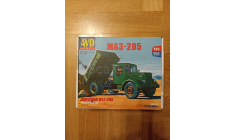 МАЗ 205 Самосвал КИТ AVD 1:43, масштабная модель, AVD Models, scale43