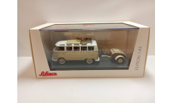 VW T1 Samba mit Westfalia Anhanger Schuco 1:43