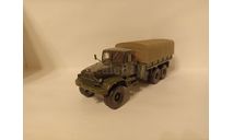 КРАЗ 255Б Бортовой с тентом 1:43 НАП, масштабная модель, Наш Автопром, scale43