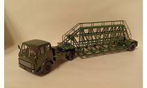 МАЗ 5429 Тягач с п/п панелевоз НАМИ 790 1:43 НАП/АИСТ, масштабная модель, НАП-АРТ, scale43