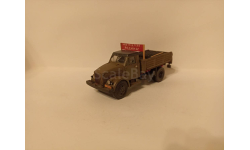 ГАЗ 51Б бортовой на сжиженном газе со следами эксплуатации 1:43 СарЛаб SL029B