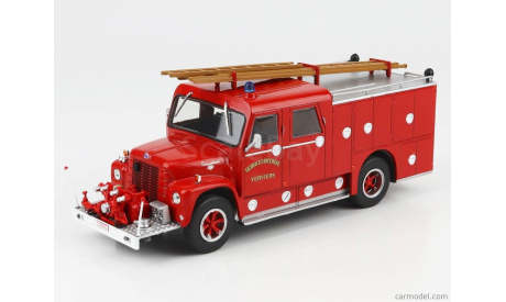 INTERNATIONAL LOADSTAR TYPE 1627 TANKER TRUCK FPT FIRE ENGINE BELGIUM 1972 Altaya, масштабная модель, scale43