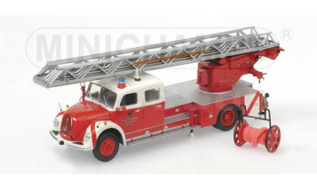 MAGIRUS DEUTZ S6500 DL30 FEUERWEHR DORTMUND 1956 MINICHAMPS, масштабная модель, scale43