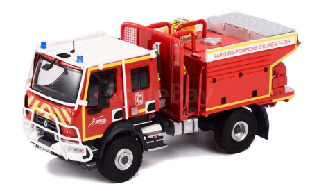 RENAULT D14 4x4 CCFM SIDES 28 TANKER SAPEURS POMPIERS D’EURE ET LOIR (пожарный) Eligor, масштабная модель, scale43