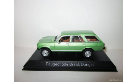 Peugeot 504 Break 4x4 Dangel Norev, масштабная модель, scale43
