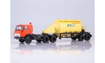 КАМАЗ-54112 с полуприцепом-муковозом АСП-25 1:43 АИСТ/ПАО, масштабная модель, ПАО КАМАЗ, scale43