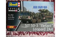 Revell 03311 SLT 50-3 ’Elefant’ + Leopard 2A4, сборные модели бронетехники, танков, бтт, 1:72, 1/72