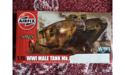 Английский Танк первой мировой MALE 1:76