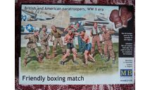 Master Box 35150 Friendly boxing match, миниатюры, фигуры, scale35