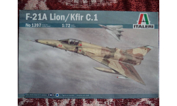 Italeri 1397 F-21A LION/KFIR C.1