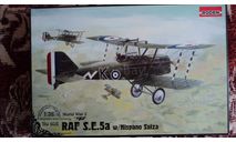 RAF S.E.5a w/Hispano Suiza, сборные модели авиации, Hispano-Suiza, Roden, 1:32, 1/32