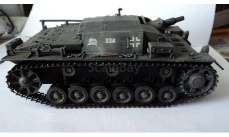 САУ STUG III B «Звезда» 1/35, сборные модели бронетехники, танков, бтт, scale35