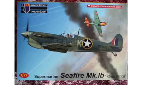 Kovozavody Prostejov KPM0241 Seafire Mk.Ib Over Africa, сборные модели авиации, 1:72, 1/72