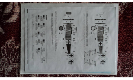 Fokker F.I Dreidecker, сборные модели авиации, Roden, 1:32, 1/32