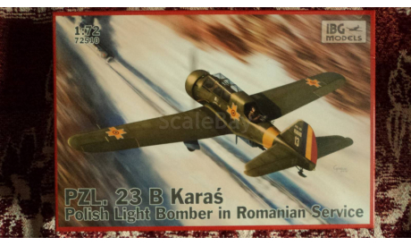 PZL.23B Karas in Romanian Service (6x camo), сборные модели авиации, IBG, 1:72, 1/72