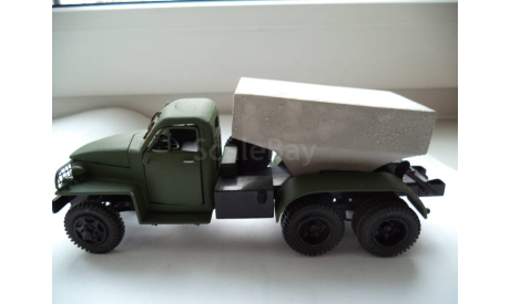 ’Катюша’ Студебекер, масштабная модель, Studebaker, Самоделка, 1:43, 1/43