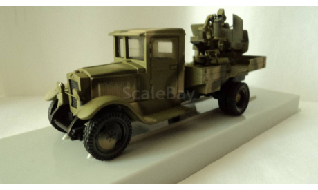 ЗиС-5 зенитка.Конверсия, масштабная модель, ЛОМО-АВМ, 1:43, 1/43